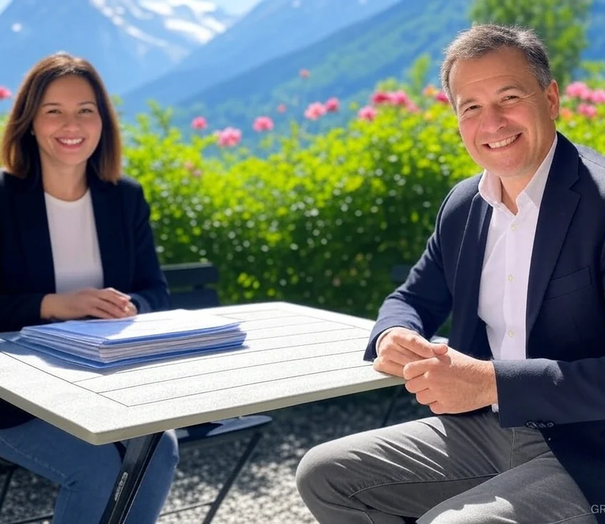 Sorting EU documents in a spot, behind the Alps